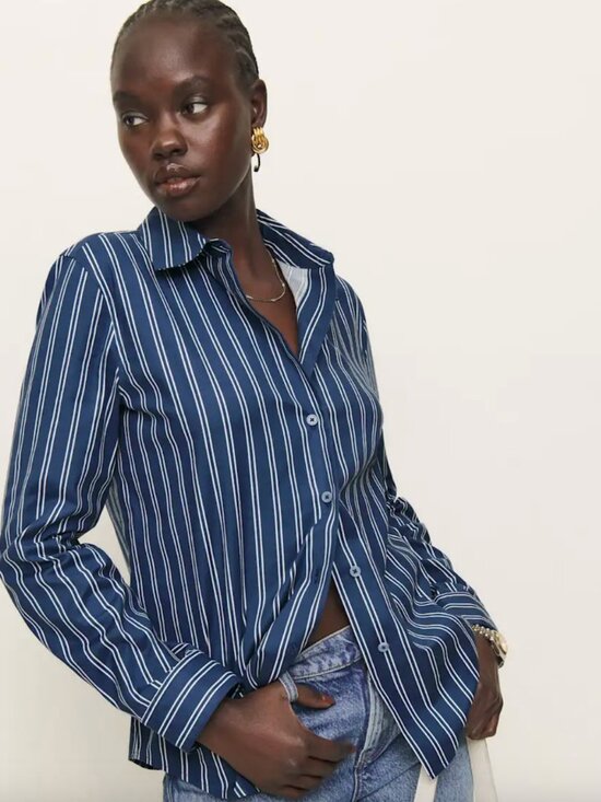 Reformation Tops - Reformation Alfie Relaxed Shirt